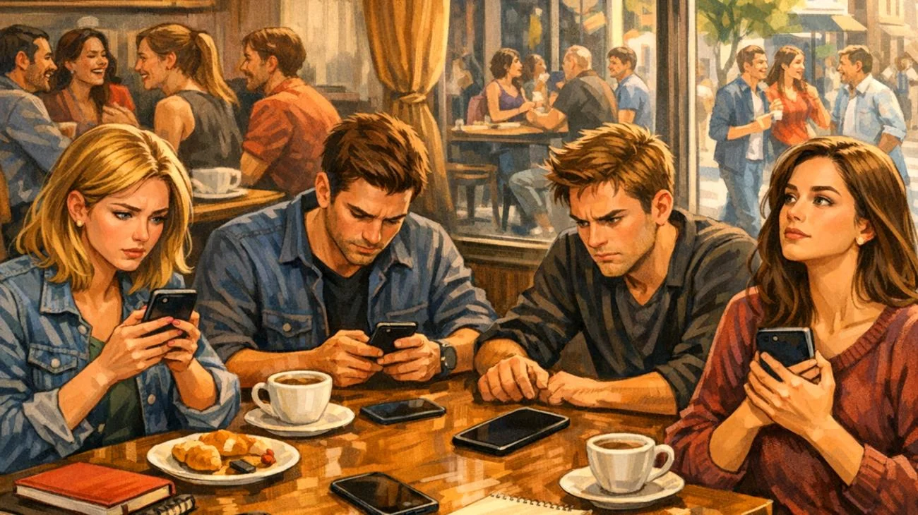 Das sind die 7 Verhaltensweisen, die Menschen zeigen, die ständig auf ihr Handy schauen, laut Psychologie2026-03-28T09:44:22.438Z"