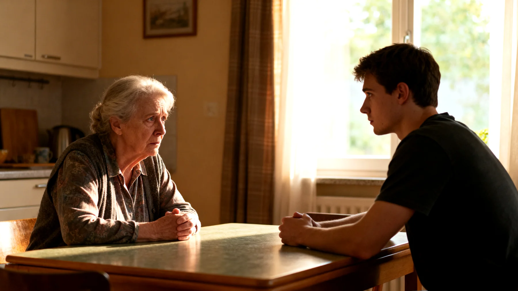 Die Großeltern bemerken, dass ihr erwachsener Enkel / ihre erwachsene Enkelin trotz offensichtlicher Intelligenz und Fähigkeiten jegliche Motivation verloren hat – weder für das Studium noch für berufliche Perspektiven. Die Großeltern versuchen zu helfen, fühlen sich aber hilflos und unverstanden, da ihre Ratschläge und Erfahrungen von dem jungen Erwachsenen abgelehnt oder ignoriert werden."