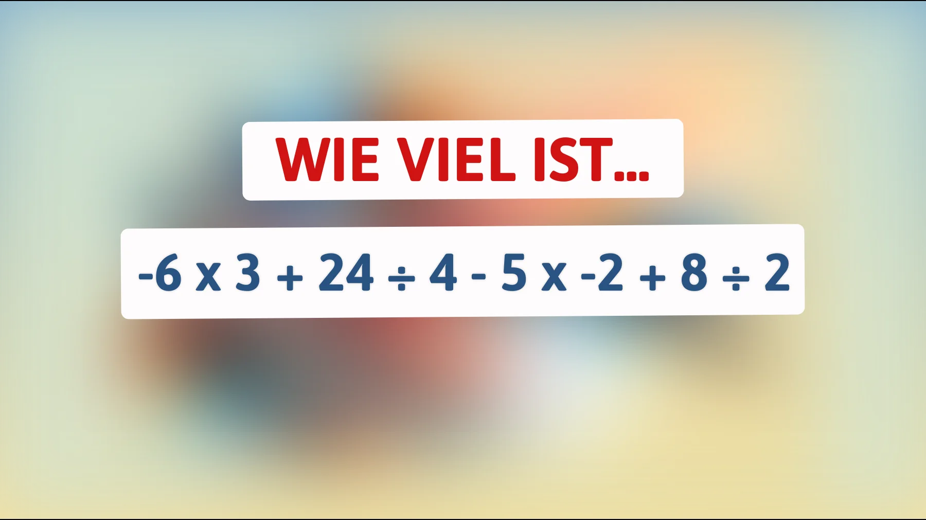 Nur 1 von 20 löst dieses Rechenrätsel richtig – gehörst du zu den Genies?"