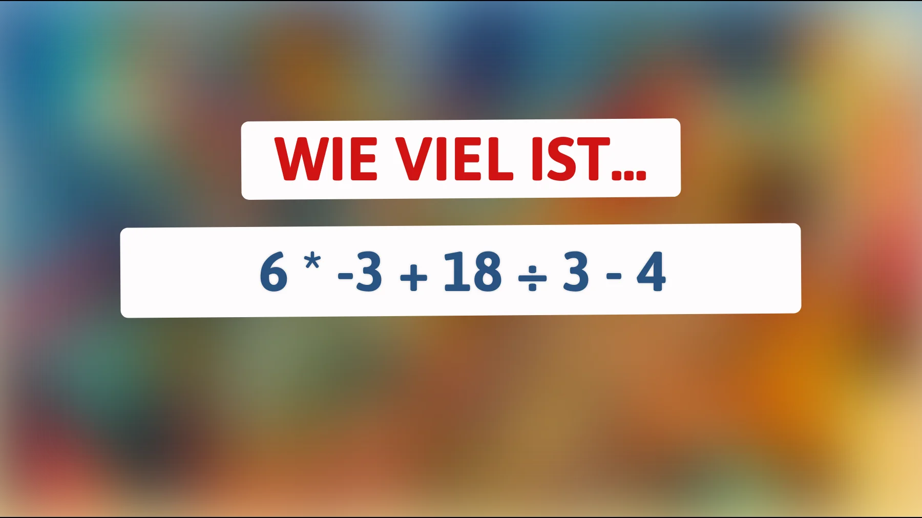 Nur Genies lösen diese einfache Rechnung richtig – gehörst du dazu?"