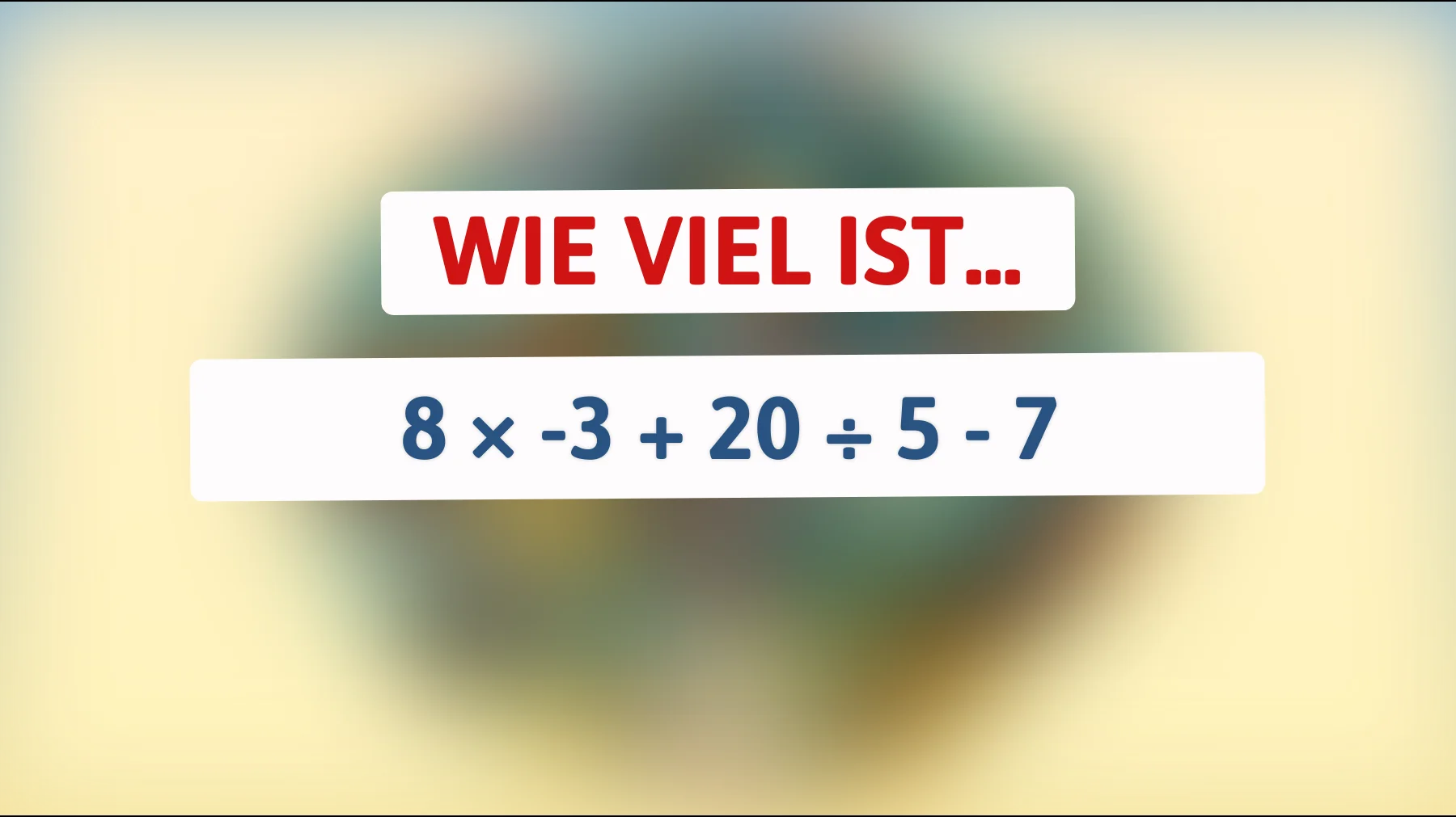 Schaffst du dieses simple Rechenrätsel ohne Fehler? Die meisten scheitern daran 🧠"