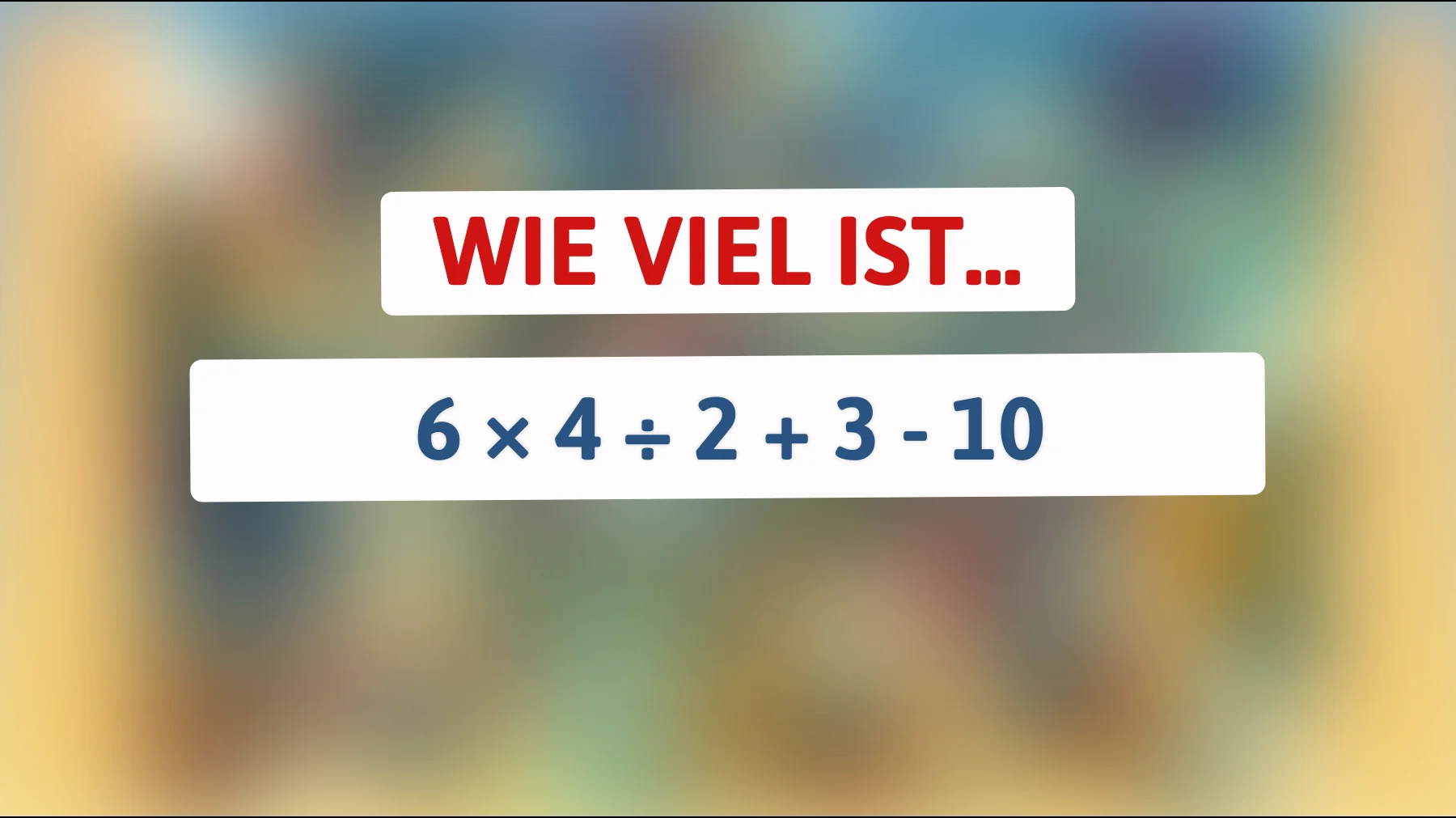 nur die schlauesten lösen das: schaffst du diese einfache rechnung ohne fehler?"