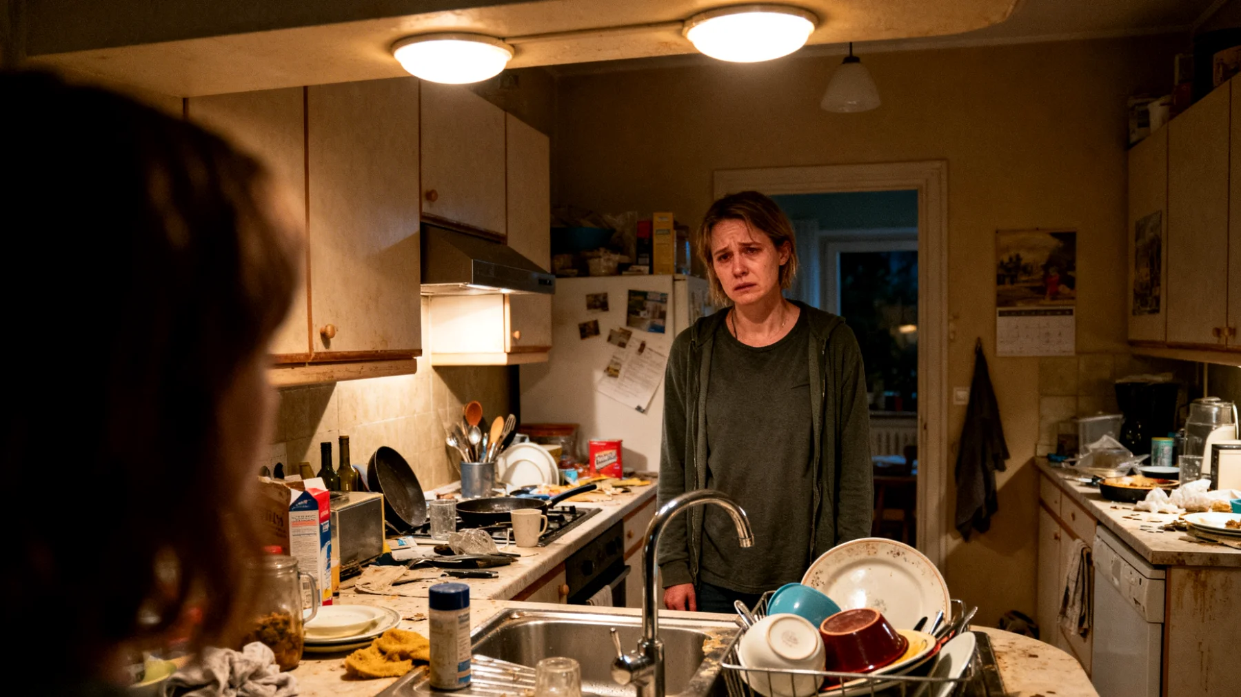 Die Eltern kämpfen täglich damit, dass ihre Jugendlichen sich weigern, grundlegende Haushaltsaufgaben zu übernehmen – sei es das Aufräumen des eigenen Zimmers, das Abwaschen oder das Einkaufen. Trotz wiederholter Bitten und Ermahnungen bleibt die Mitarbeit aus, was zu wachsender Erschöpfung, Frustration und einem zunehmenden Gefühl der Hilflosigkeit bei den Eltern führt."