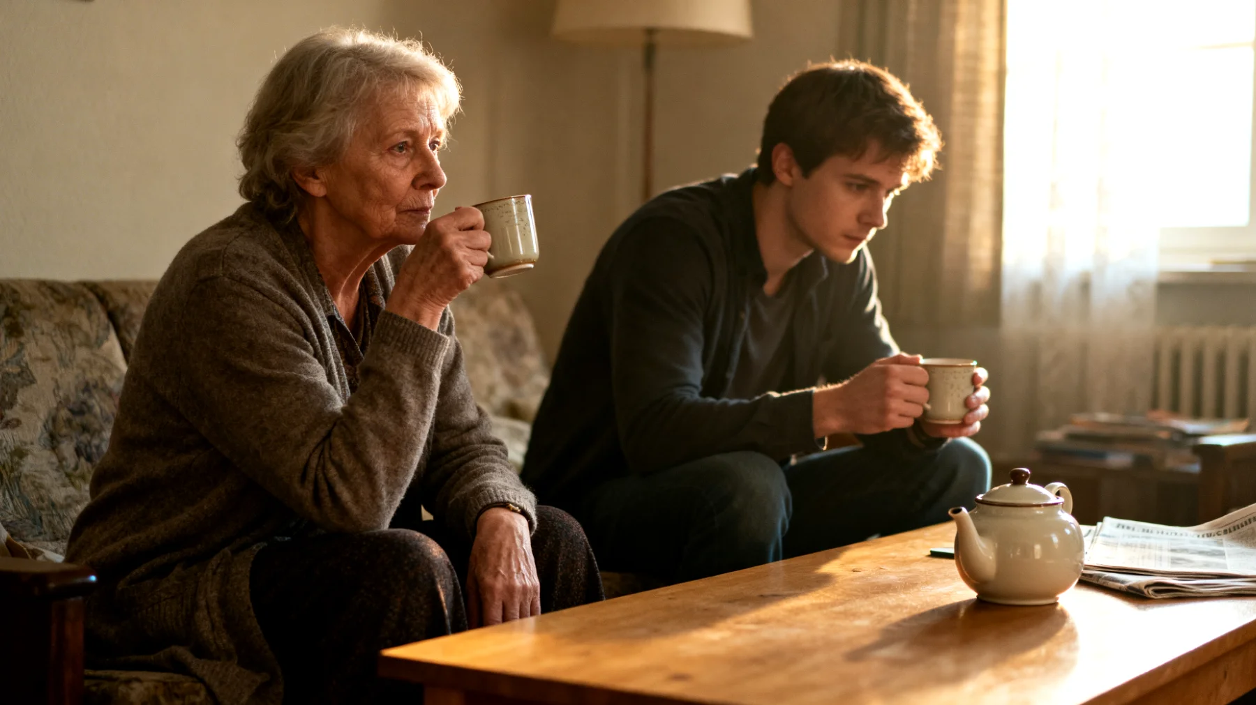 Die Großeltern bemerken, dass ihre erwachsenen Enkelkinder kaum noch über ihre inneren Gefühle, Sorgen oder persönlichen Erlebnisse sprechen. Die Gespräche bleiben oberflächlich und beschränken sich auf alltägliche Themen. Die Großeltern fühlen sich emotional ausgeschlossen und haben das Gefühl, dass die Enkel eine unsichtbare Mauer errichtet haben, hinter der sie sich verbergen. Sie wissen nicht, wie sie eine tiefere emotionale Verbindung herstellen können, ohne aufdringlich zu wirken oder abgewiesen zu werden."