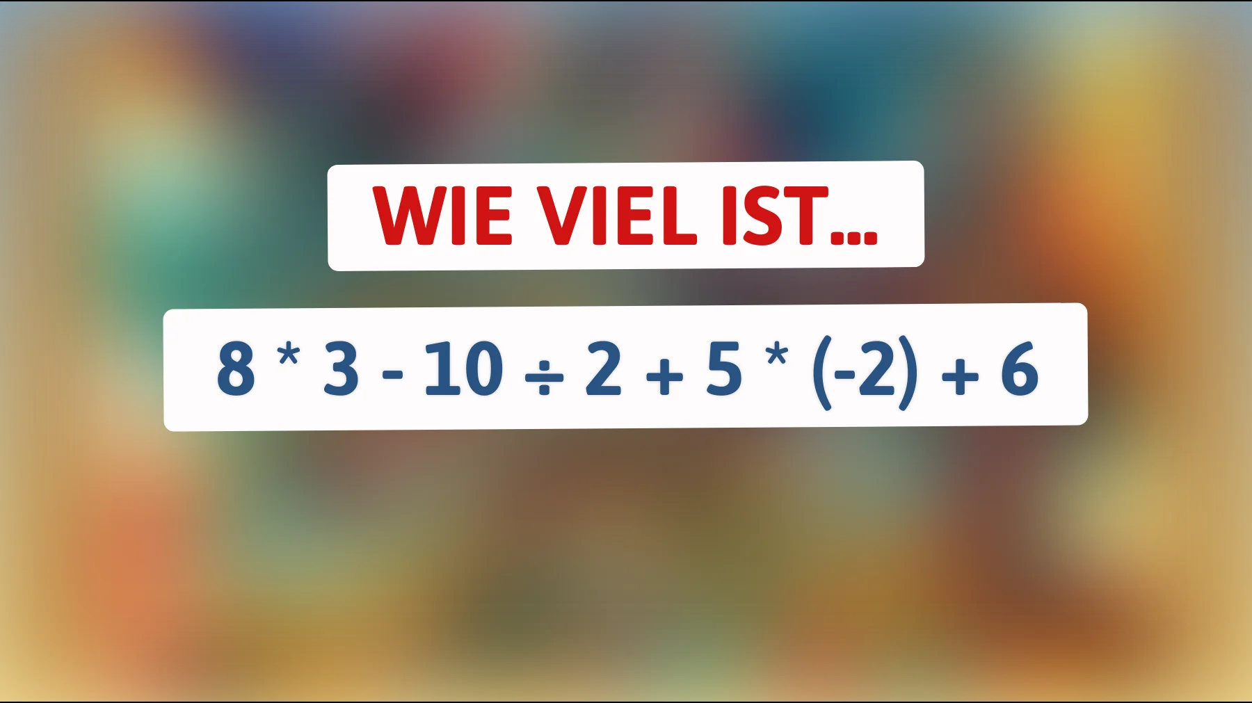 Schaffst du diese einfache Rechnung ohne Fehler? 90 % scheitern daran 😵💫"