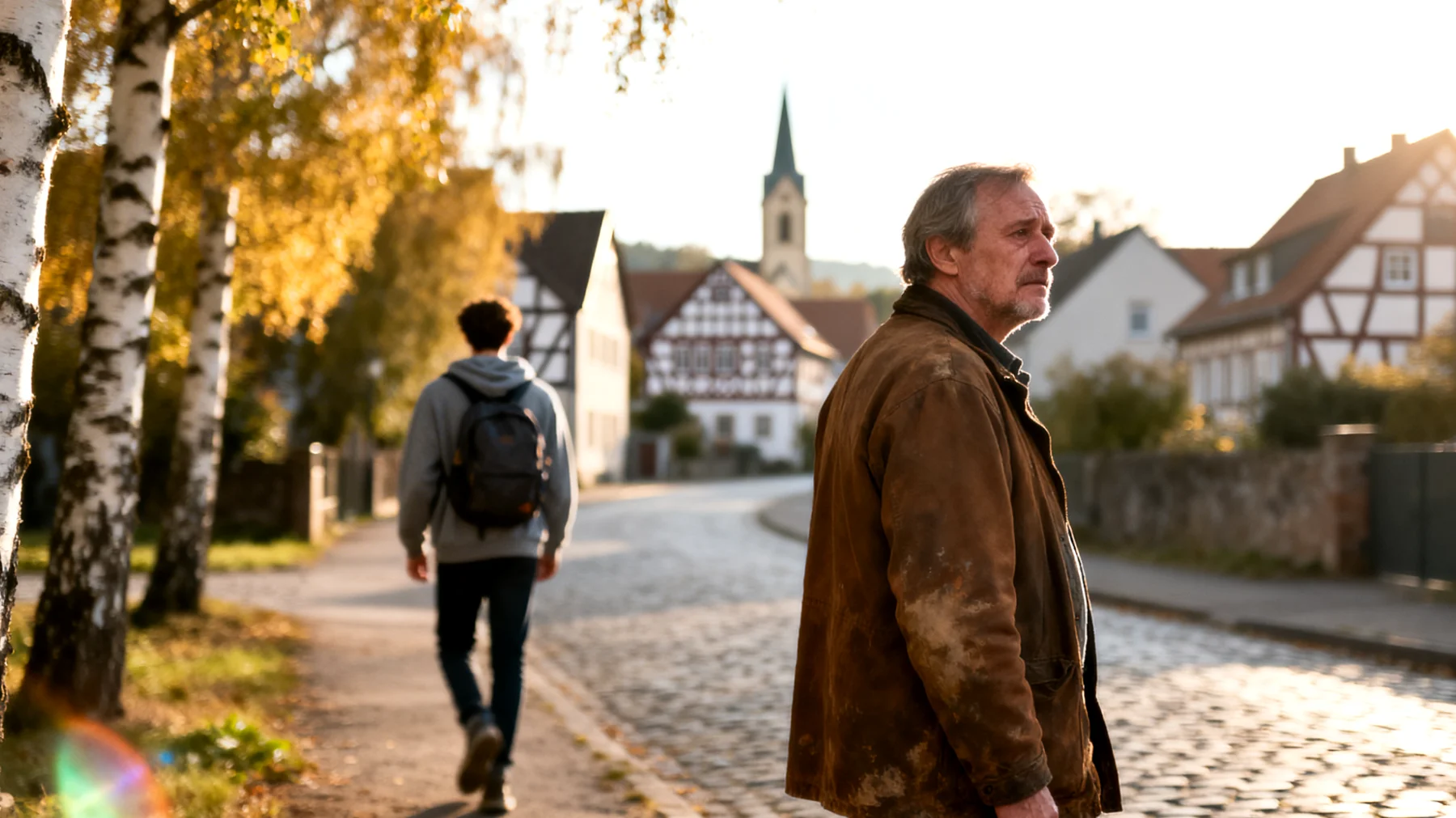 Der Vater hat Schwierigkeiten, seinen jungen erwachsenen Kindern dabei zu helfen, bedeutende Lebensveränderungen zu bewältigen – wie den Übergang ins Berufsleben, einen Umzug oder das Ende einer wichtigen Beziehung. Er fühlt sich hilflos und weiß nicht, wie er Unterstützung anbieten soll, ohne aufdringlich zu wirken oder abgewiesen zu werden."