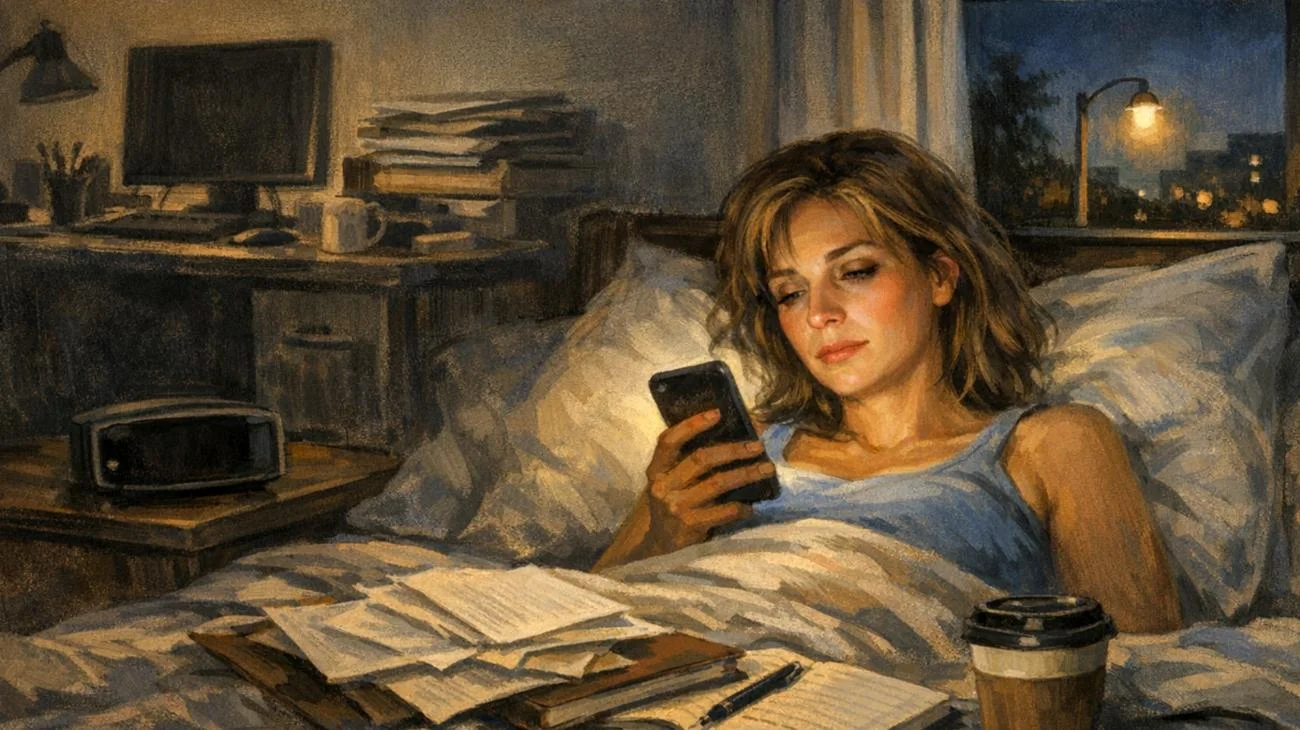 Was bedeutet es, ständig die Arbeit mit nach Hause zu nehmen, laut Psychologie?2026-04-15T12:57:04.944Z"